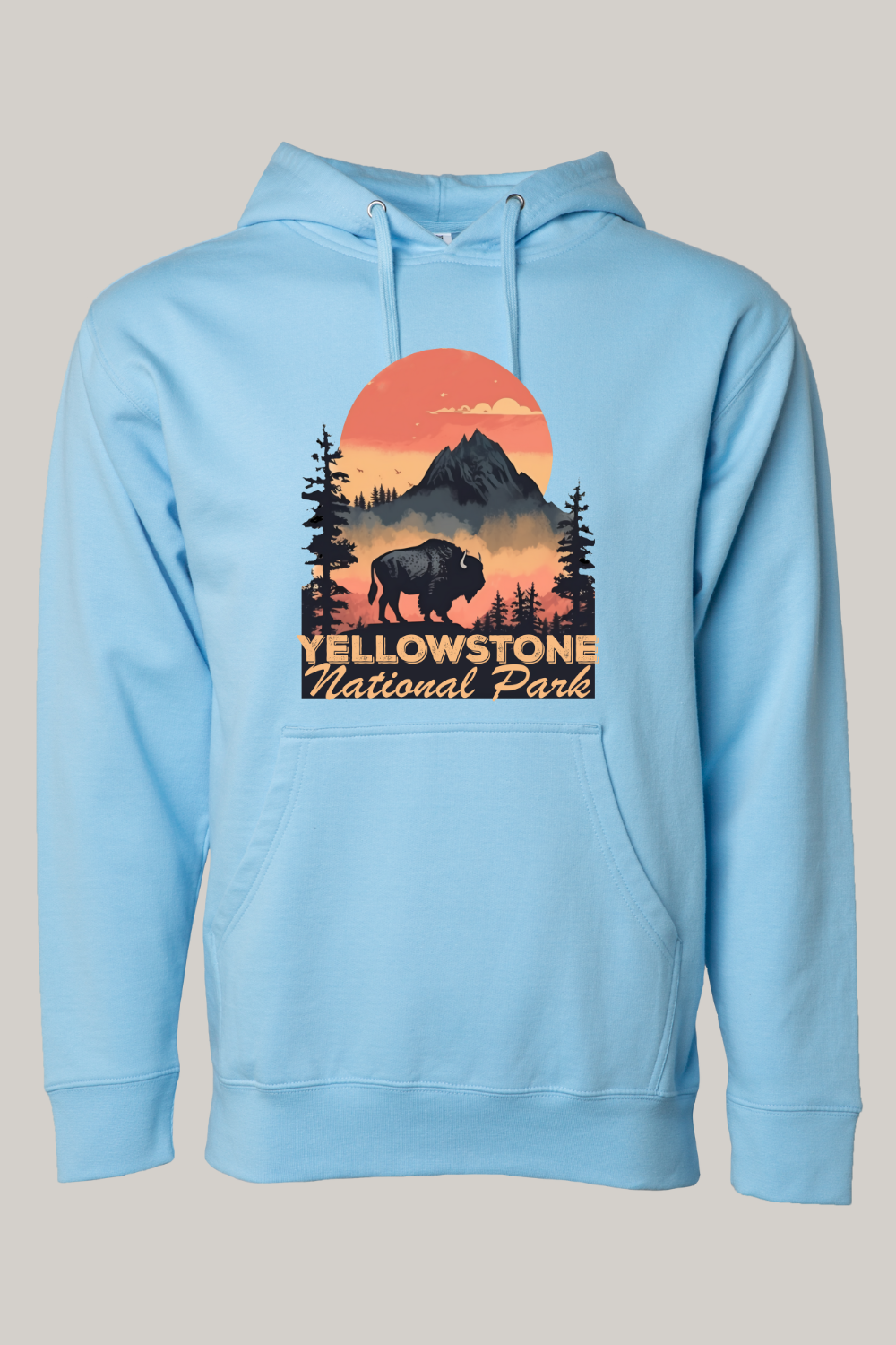 Yellowstone National Park Hooded Sweatshirt