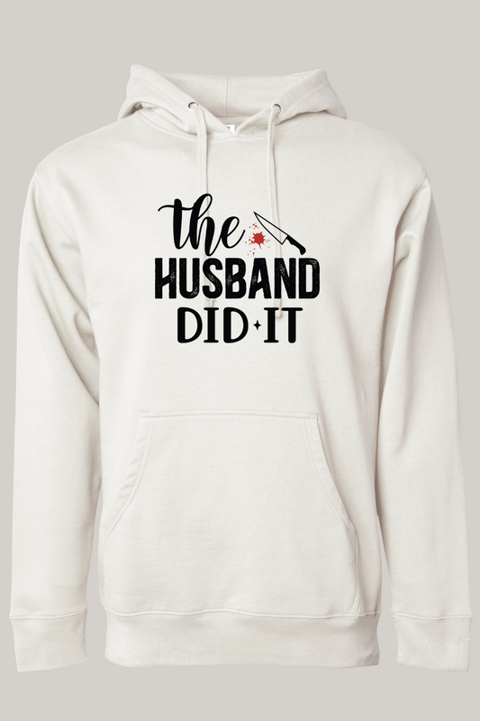 The Husband Did It True Crime Hoodie