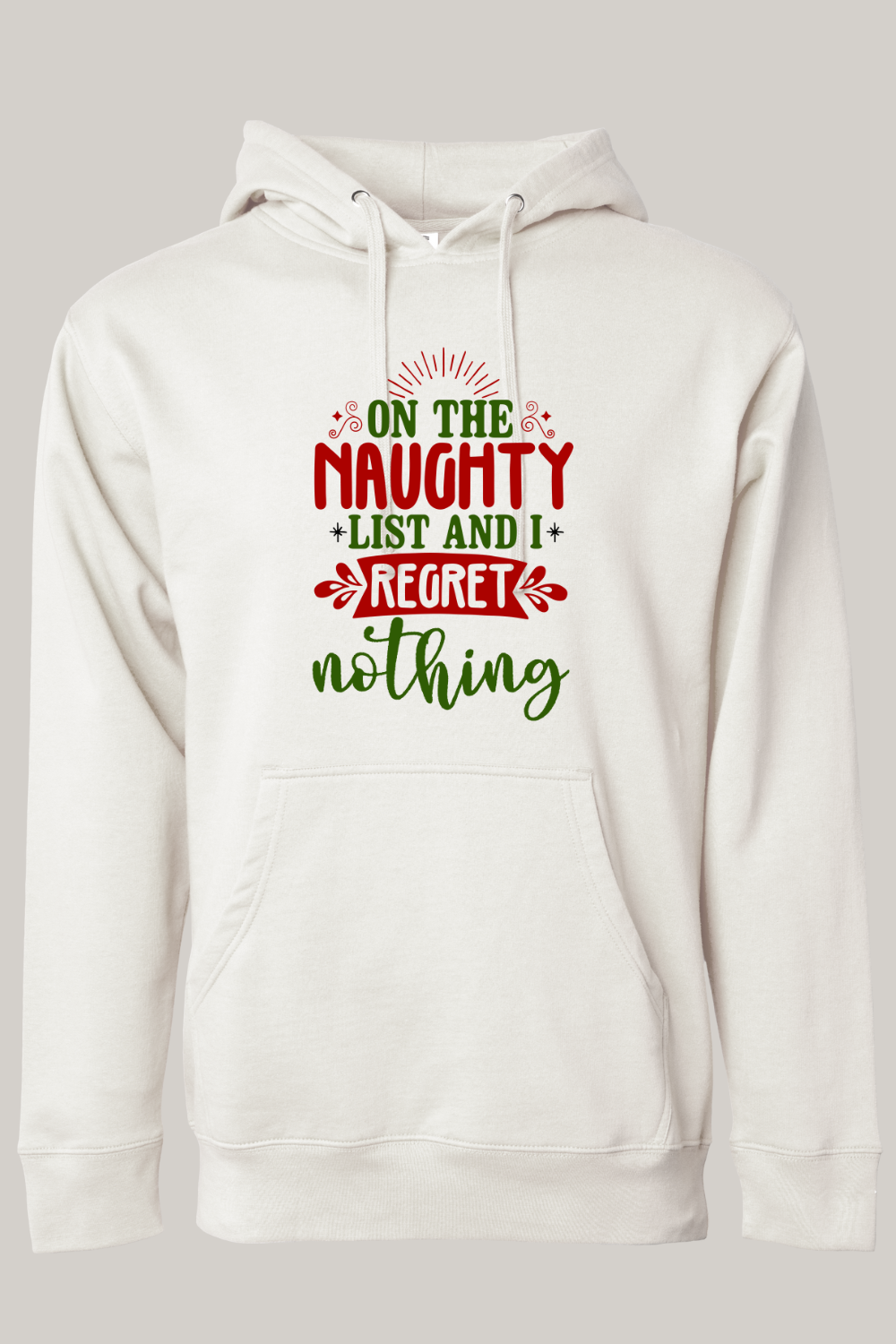 On The Naughty List Hooded Sweatshirt