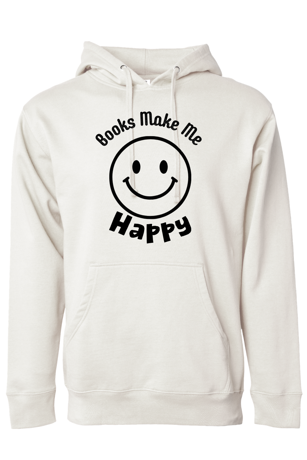 Books Make Me Happy Hooded Sweatshirt