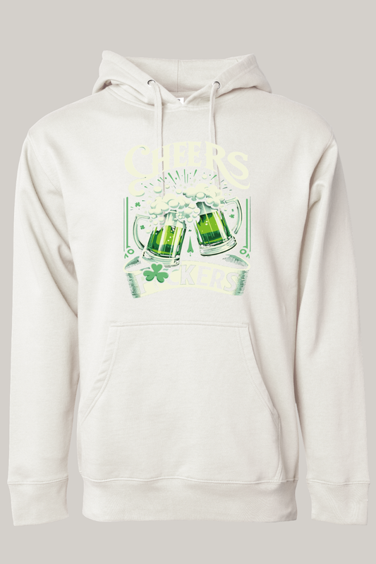 Cheers F*ckers St Patrick's Day Hooded Sweatshirt