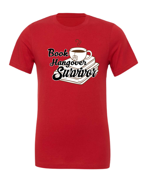 Book Hangover Survivor Graphic T-Shirt