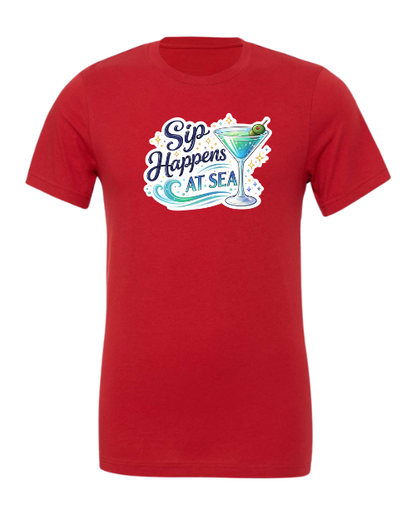Sip Happens at Sea T-Shirt