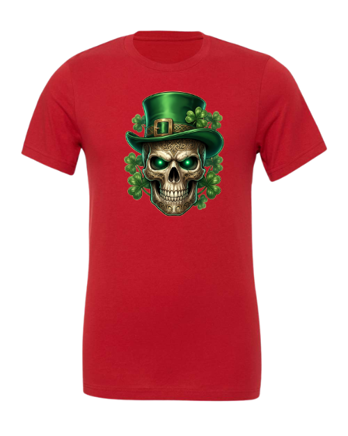Irish St Patrick's Day Skull T-Shirt