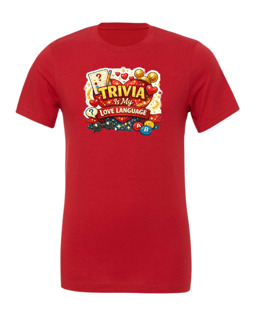 Trivia Is My Love Language – Cruise Edition T-Shirt