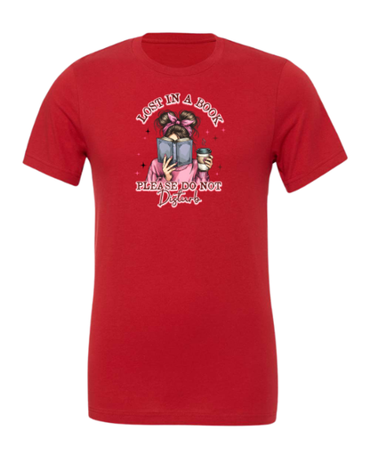 Lost in a Book, Do Not Disturb Graphic T-Shirt