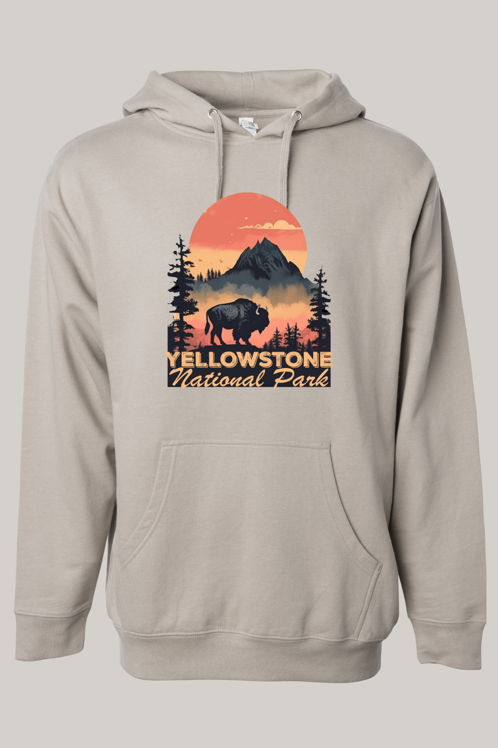 Yellowstone National Park Hooded Sweatshirt