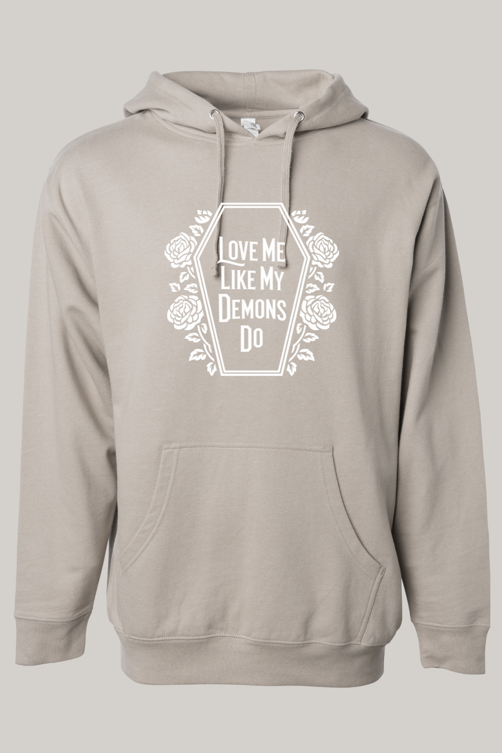 Love Me LIke My Demons Do Dark Romance Hooded Sweatshirt