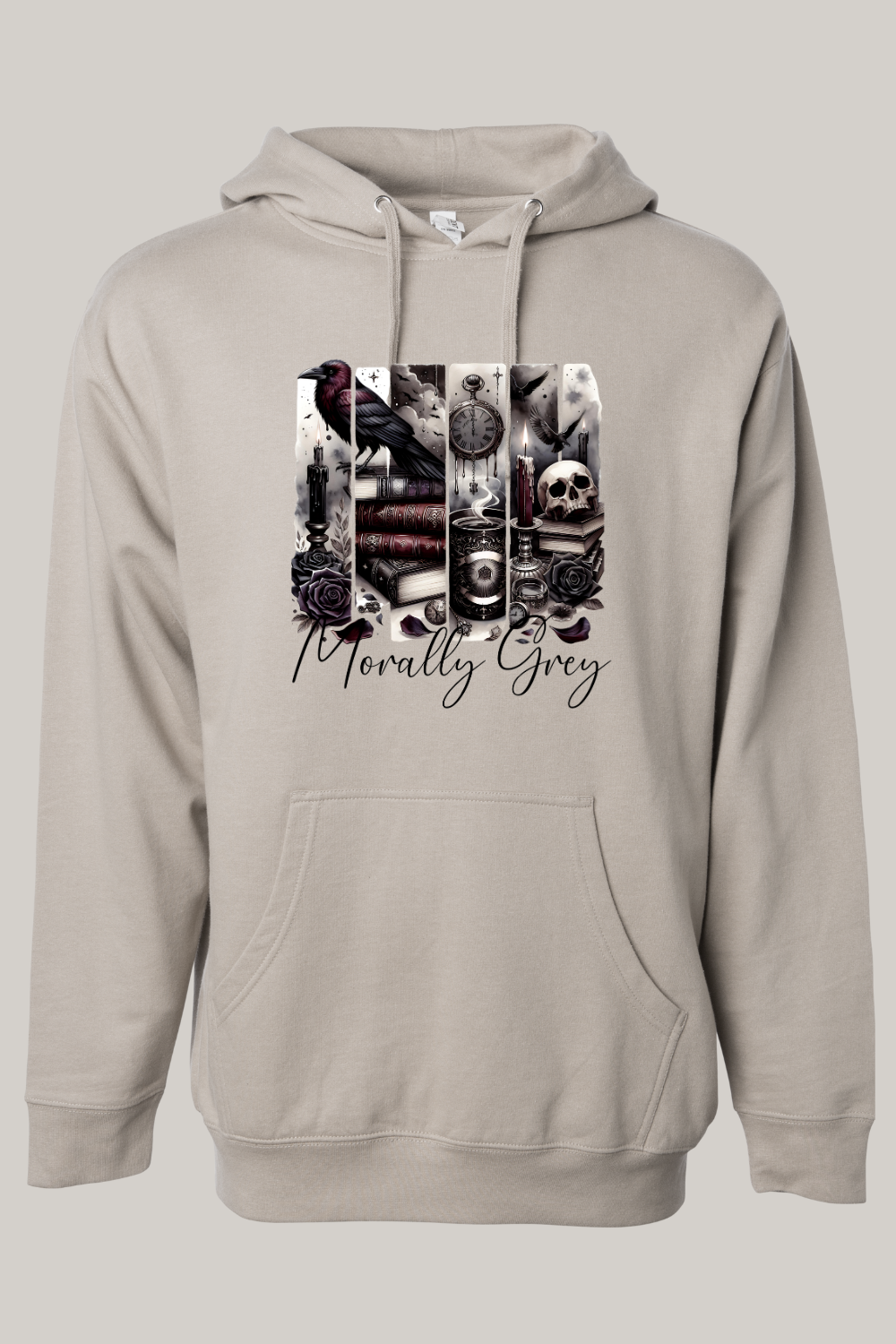 Morally Grey Dark Romance Hooded Sweatshirt