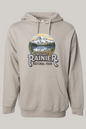 Mt Rainier National Park Hooded Sweatshirt