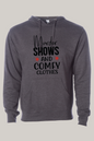 Murder Shows and Comfy Clothes Hooded Sweatshirt