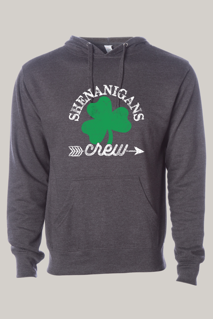 Shenanigan's Crew St Patrick's Day Hooded Sweatshirt