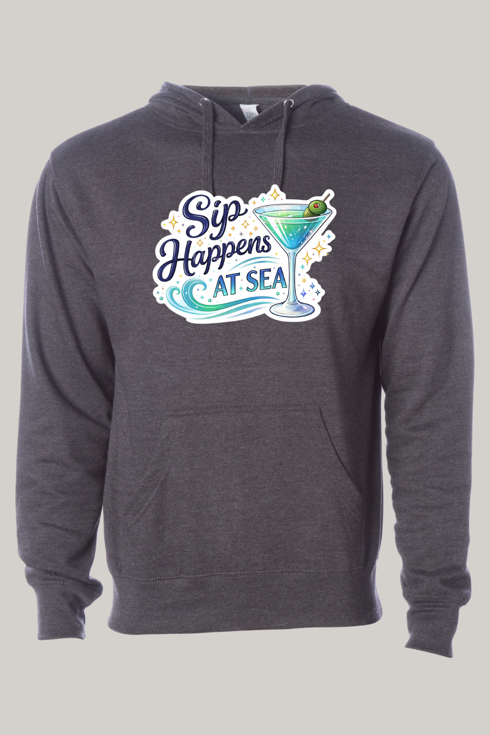 Sip Happens at Sea Hooded Sweatshirt