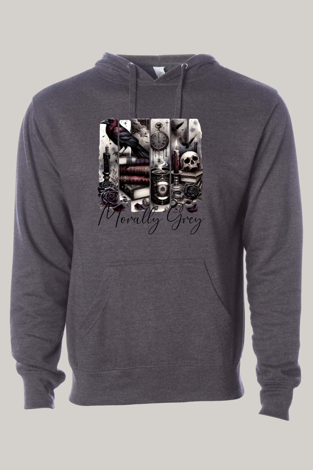 Morally Grey Dark Romance Hooded Sweatshirt