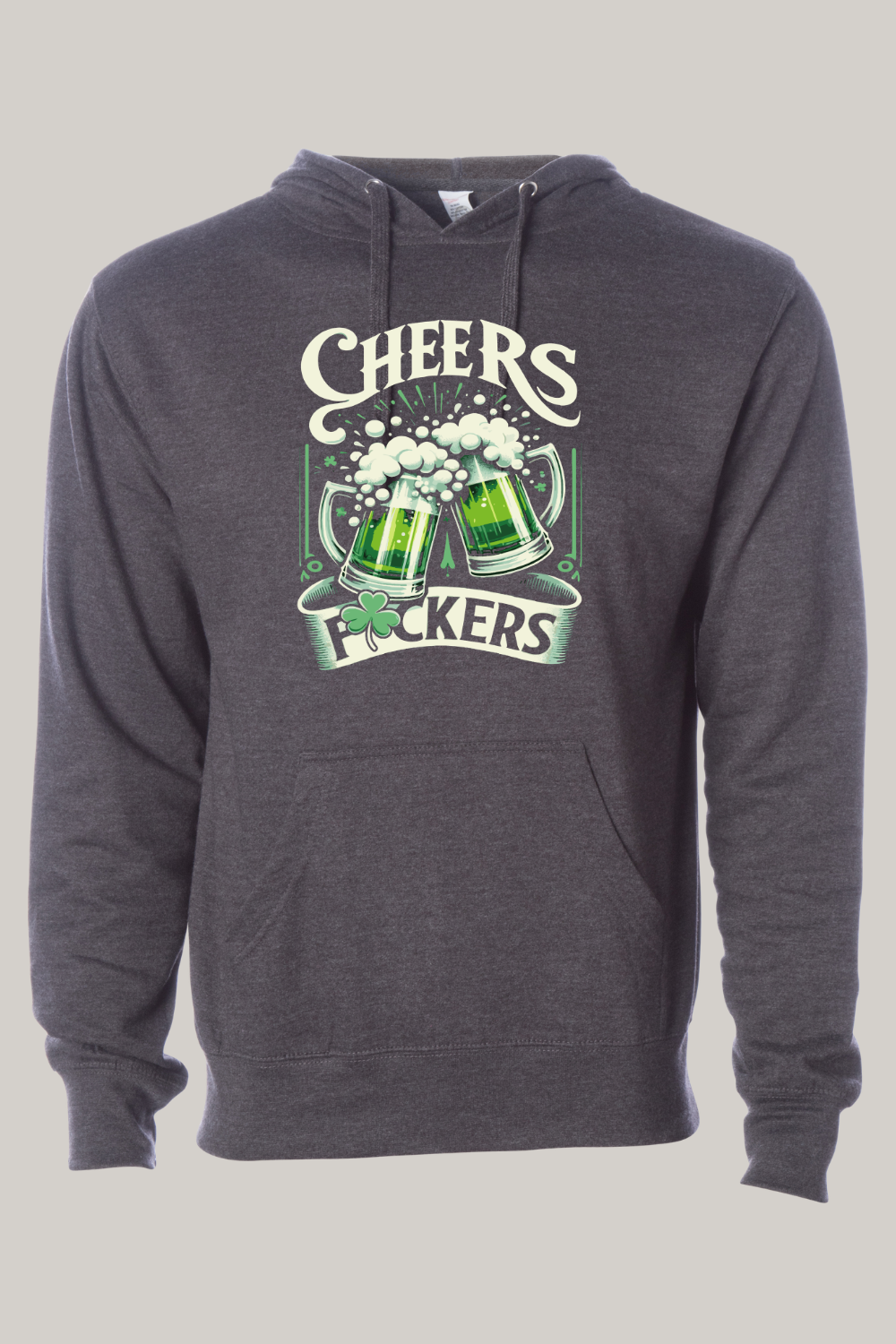 Cheers F*ckers St Patrick's Day Hooded Sweatshirt