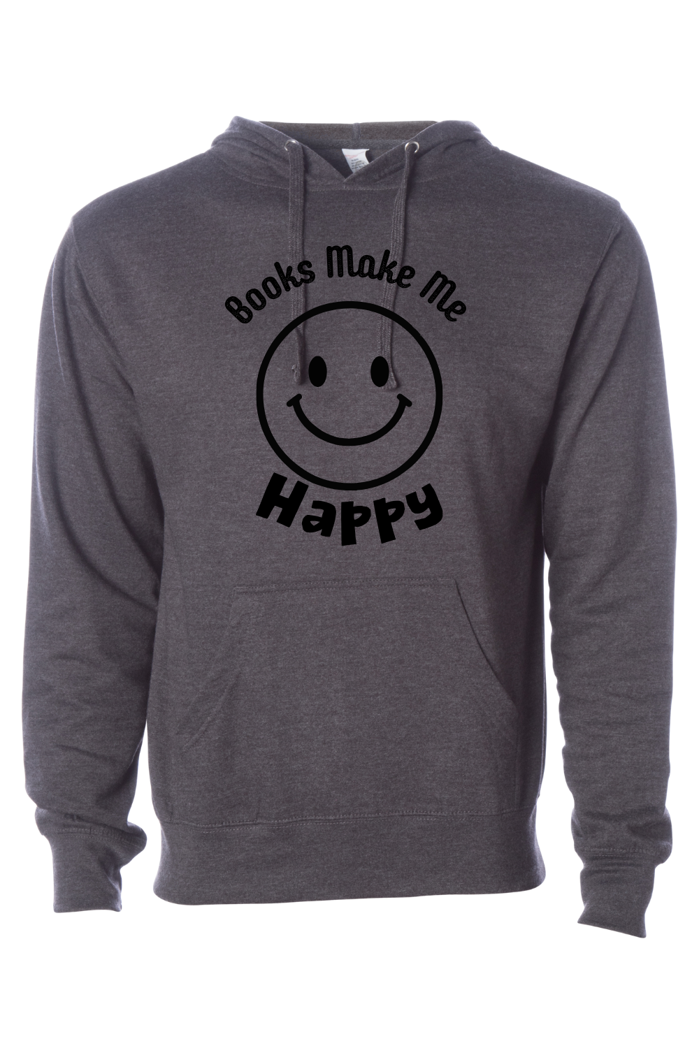 Books Make Me Happy Hooded Sweatshirt