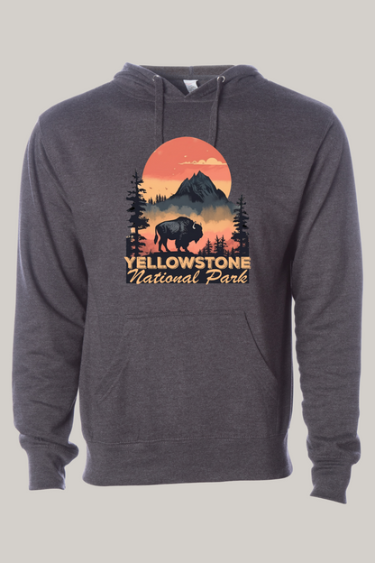 Yellowstone National Park Hooded Sweatshirt