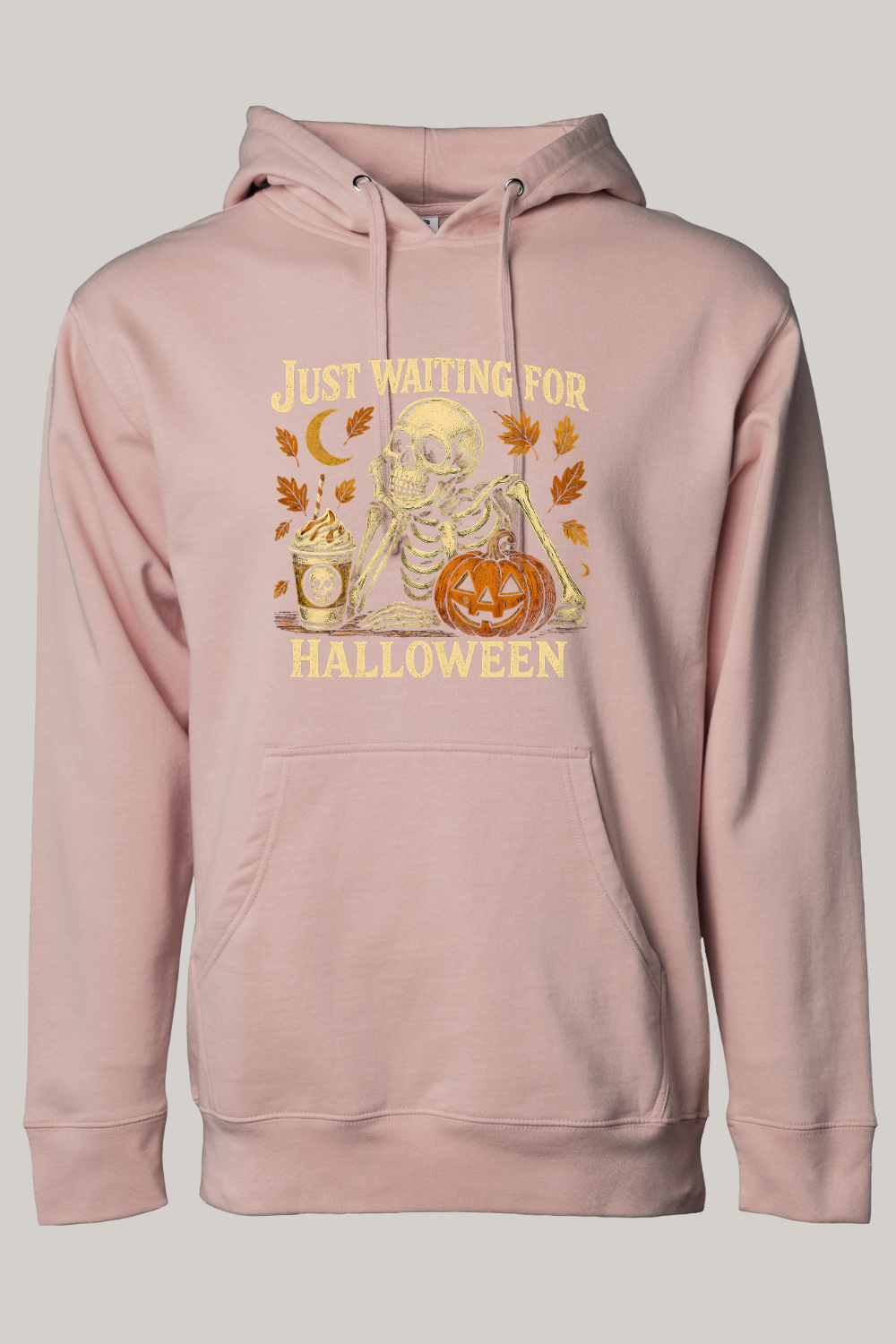 Just Waiting For Halloween Hooded Sweatshirt