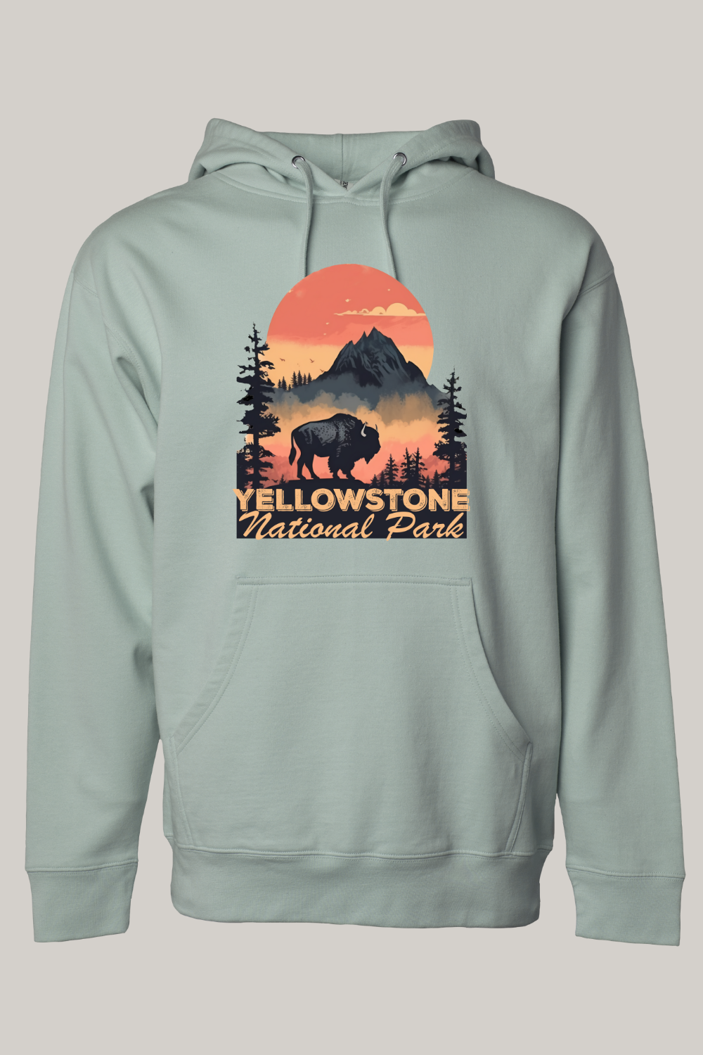 Yellowstone National Park Hooded Sweatshirt