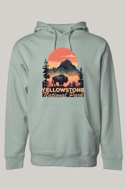 Yellowstone National Park Hooded Sweatshirt