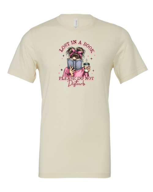 Lost in a Book, Do Not Disturb Graphic T-Shirt