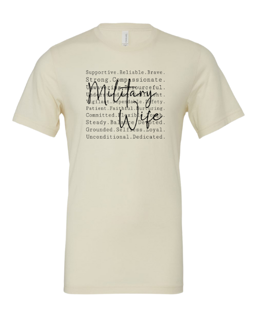 Military Wife T-Shirt