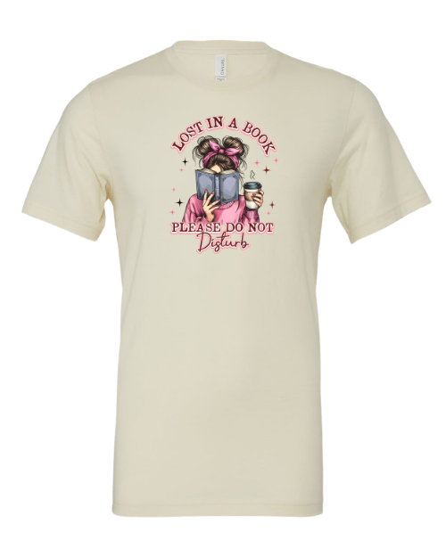 Lost in a Book, Do Not Disturb Graphic T-Shirt