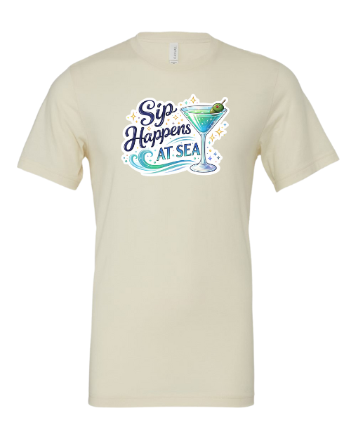 Sip Happens at Sea T-Shirt