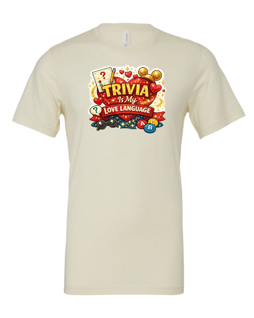 Trivia Is My Love Language – Cruise Edition T-Shirt