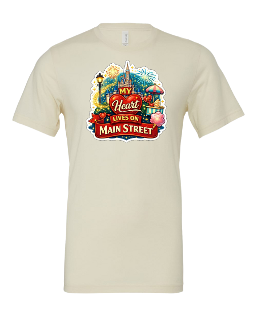 My Heart Lives on Main Street T-Shirt