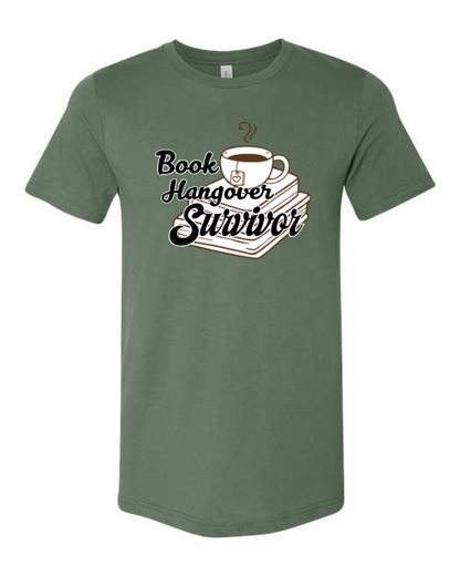 Book Hangover Survivor Graphic T-Shirt