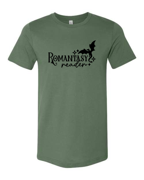 Romantasy Reader--Book Lover T-Shirt