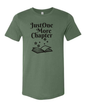 Just One More Chapter Graphic Design T-Shirt