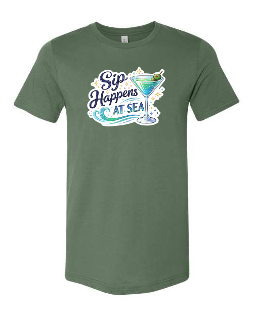 Sip Happens at Sea T-Shirt