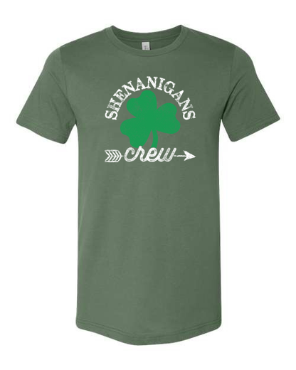 Shenanigans Crew – St. Patrick’s Day T-Shirt 🍀🍻