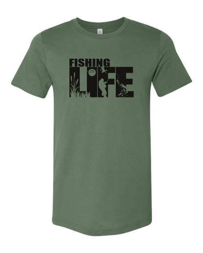 Fishing Life Unisex Short Sleeve T-Shirt