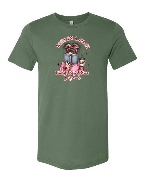 Lost in a Book, Do Not Disturb Graphic T-Shirt