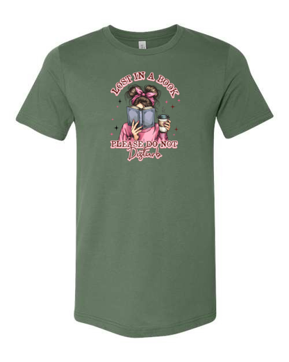 Lost in a Book, Do Not Disturb Graphic T-Shirt