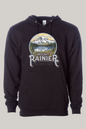 Mt Rainier National Park Hooded Sweatshirt