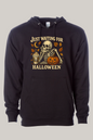 Just Waiting For Halloween Hooded Sweatshirt