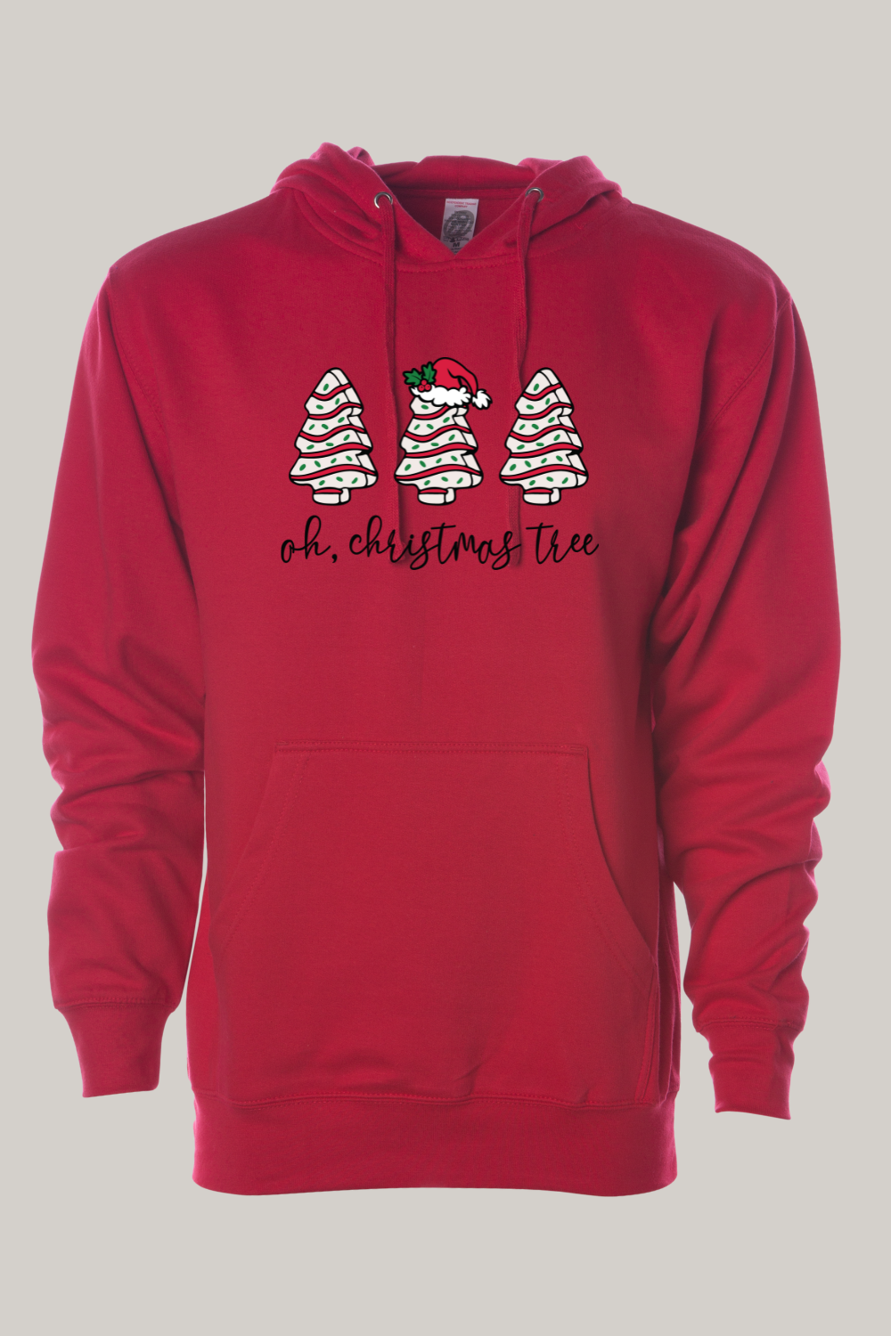 Oh, Christmas Tree (Snack Cake Edition) Hooded Sweatshirt