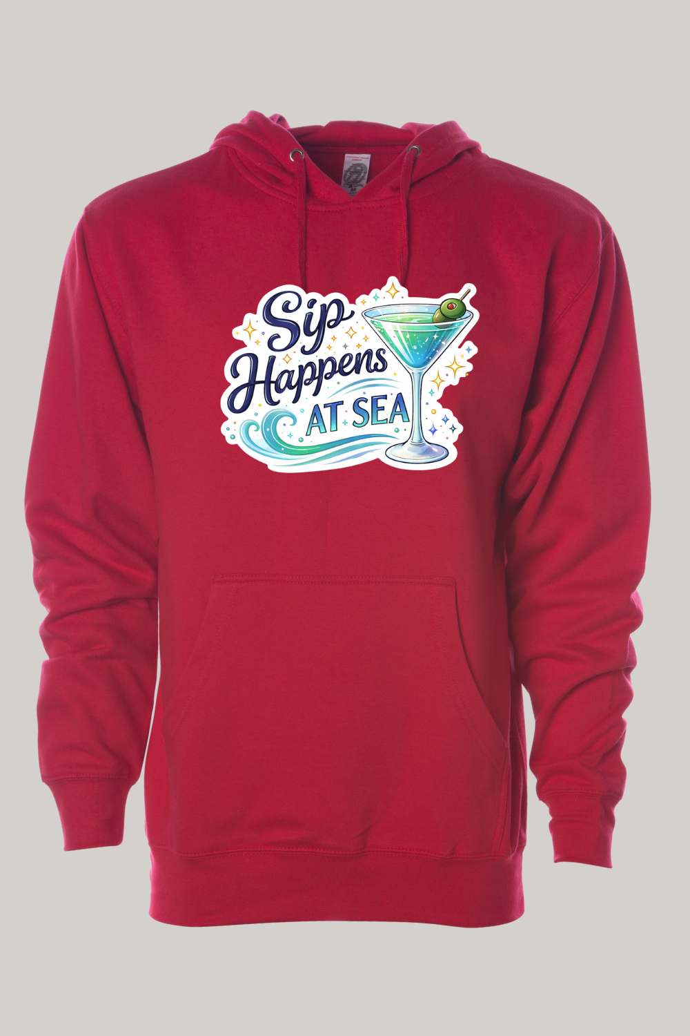 Sip Happens at Sea Hooded Sweatshirt