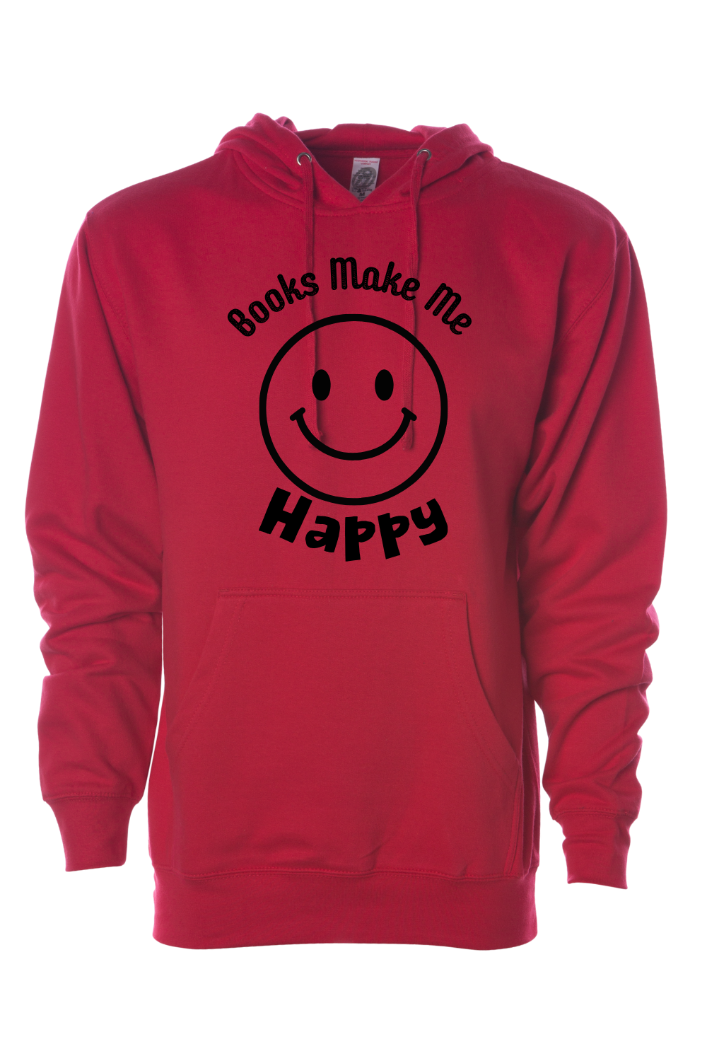 Books Make Me Happy Hooded Sweatshirt