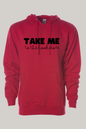 Take Me to the Bookstore Hooded Sweatshirt | Cozy Book Lover Hoodie