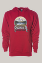 Mt Rainier National Park Hooded Sweatshirt