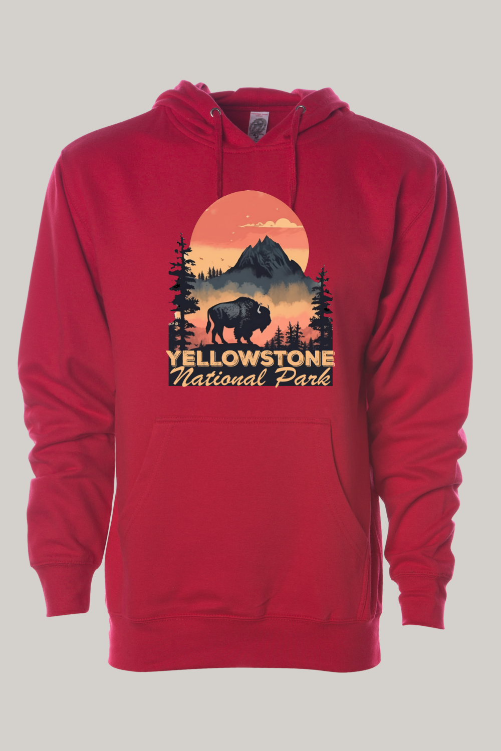 Yellowstone National Park Hooded Sweatshirt