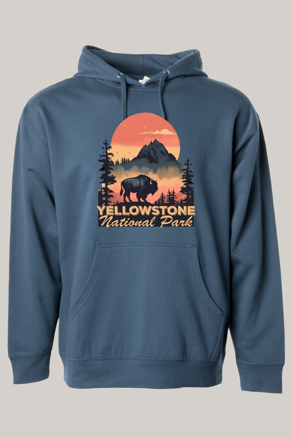 Yellowstone National Park Hooded Sweatshirt