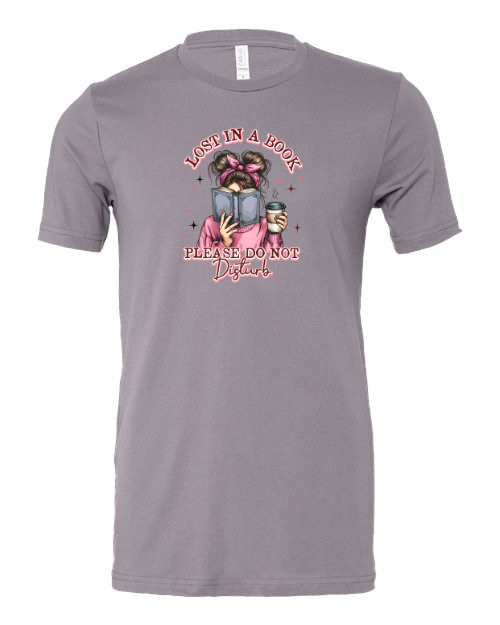 Lost in a Book, Do Not Disturb Graphic T-Shirt