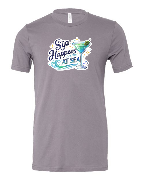 Sip Happens at Sea T-Shirt