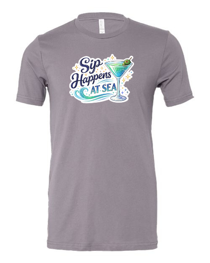 Sip Happens at Sea T-Shirt
